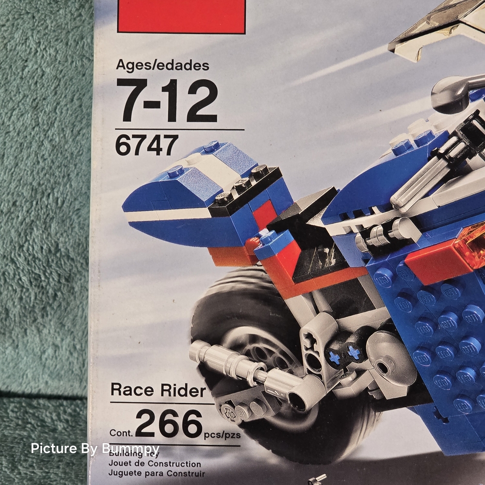 NIB LEGO Creator Race Rider (set 6747). - Picture 7 of 11